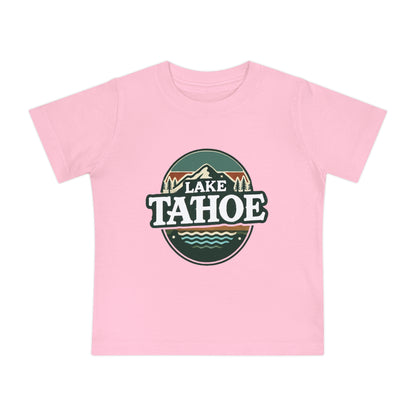 Vintage Lake Tahoe Unisex Baby Short Sleeve T-Shirt