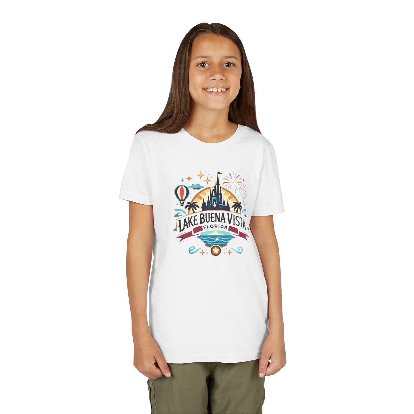 Adventurous Lake Buena Vista Unisex Youth Short Sleeve Tee