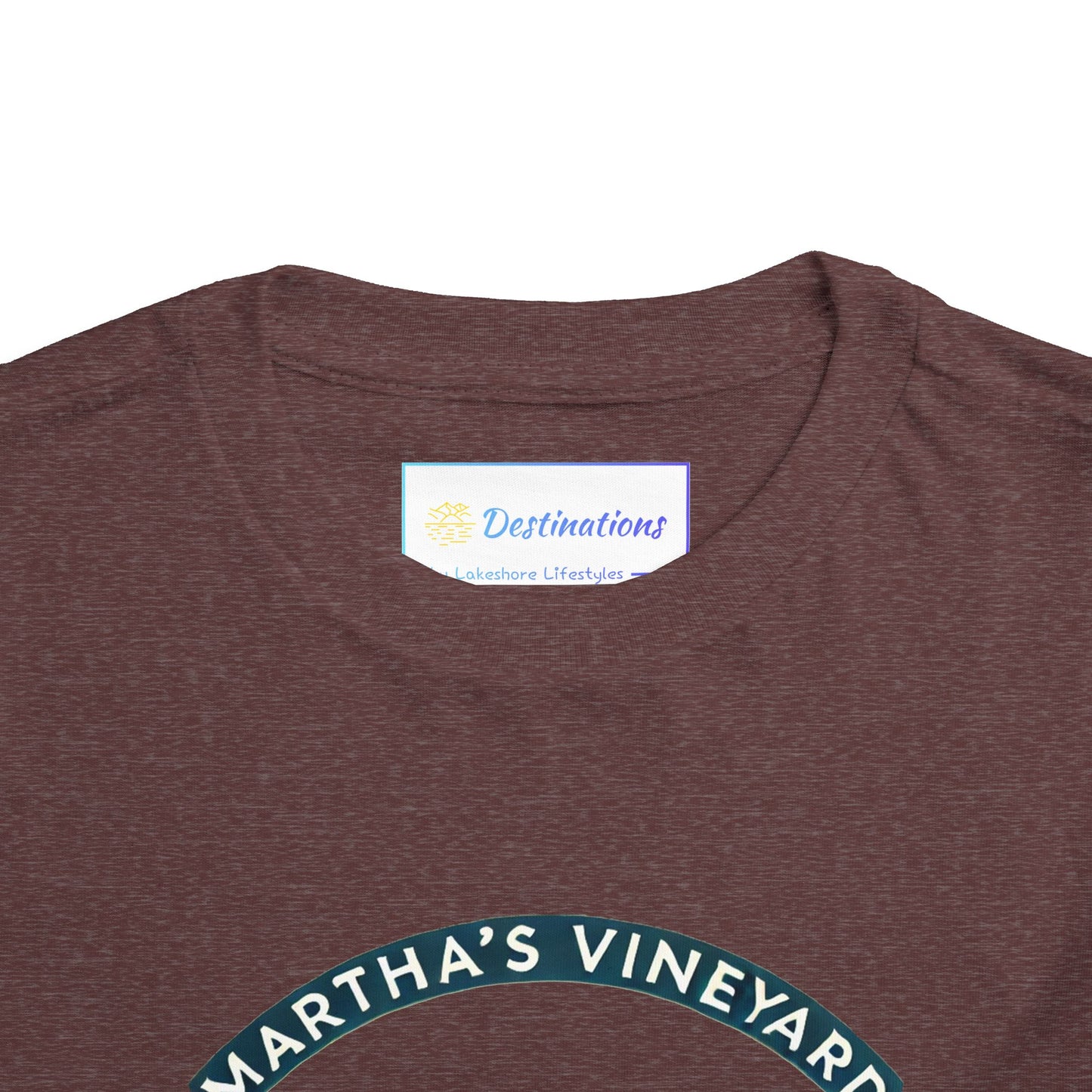 Vintage Martha's Vineyard Unisex Toddler Short Sleeve Tee