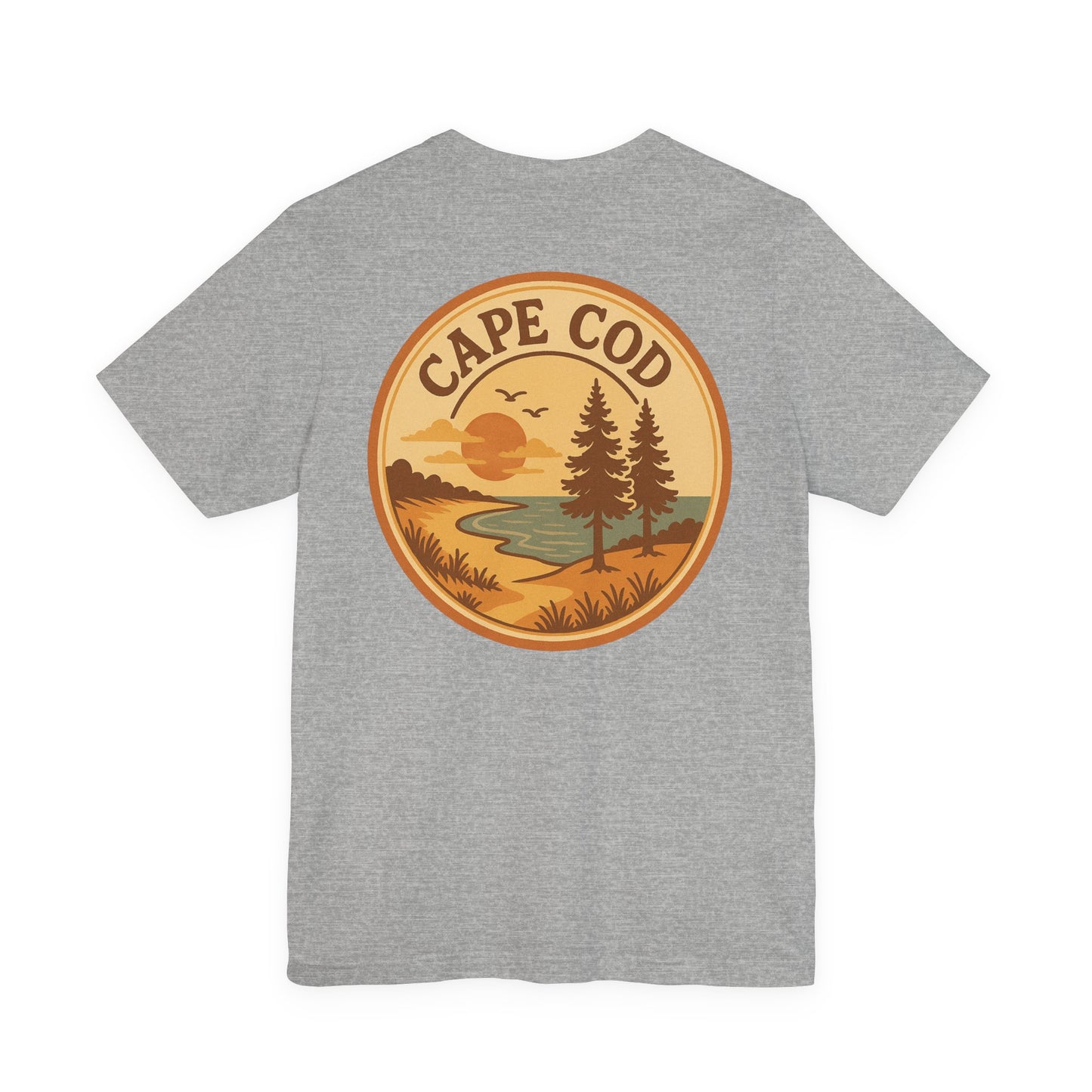 Rustic Cape Cod Unisex Jersey Short Sleeve Tee