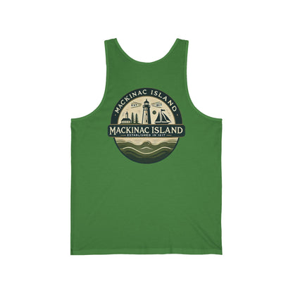 Vintage Mackinac Island Unisex Jersey Tank