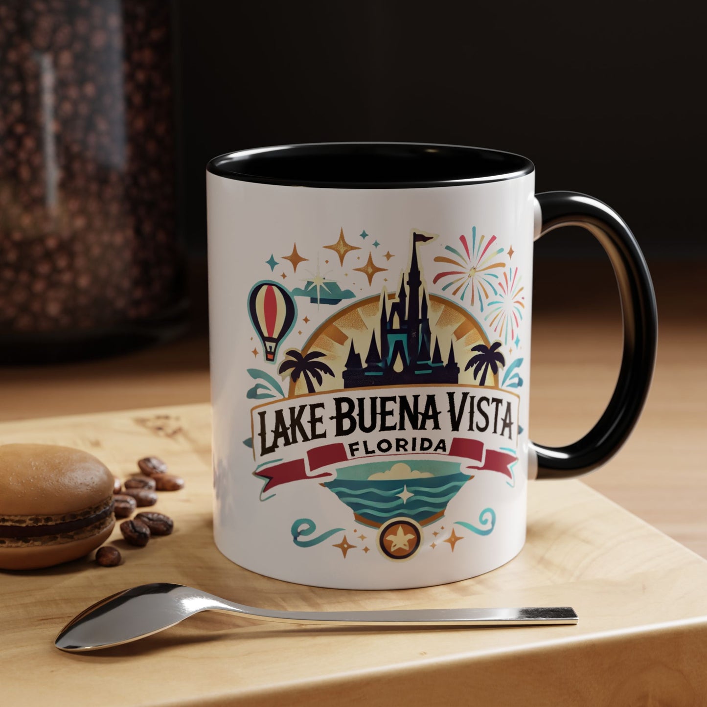 Adventurous Lake Buena Vista Accent Coffee Mug