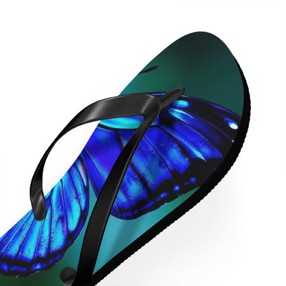 Mystical Butterfly #2 Flip Flops