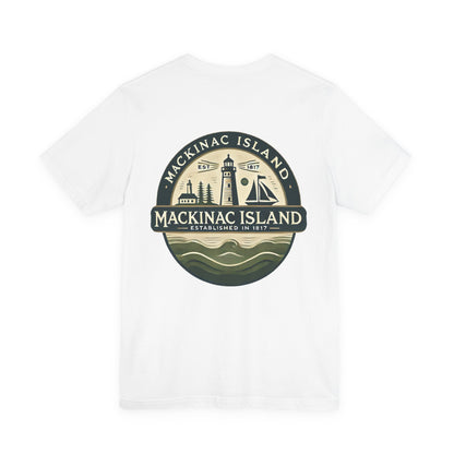 Vintage Mackinac Island Unisex Jersey Short Sleeve Tee