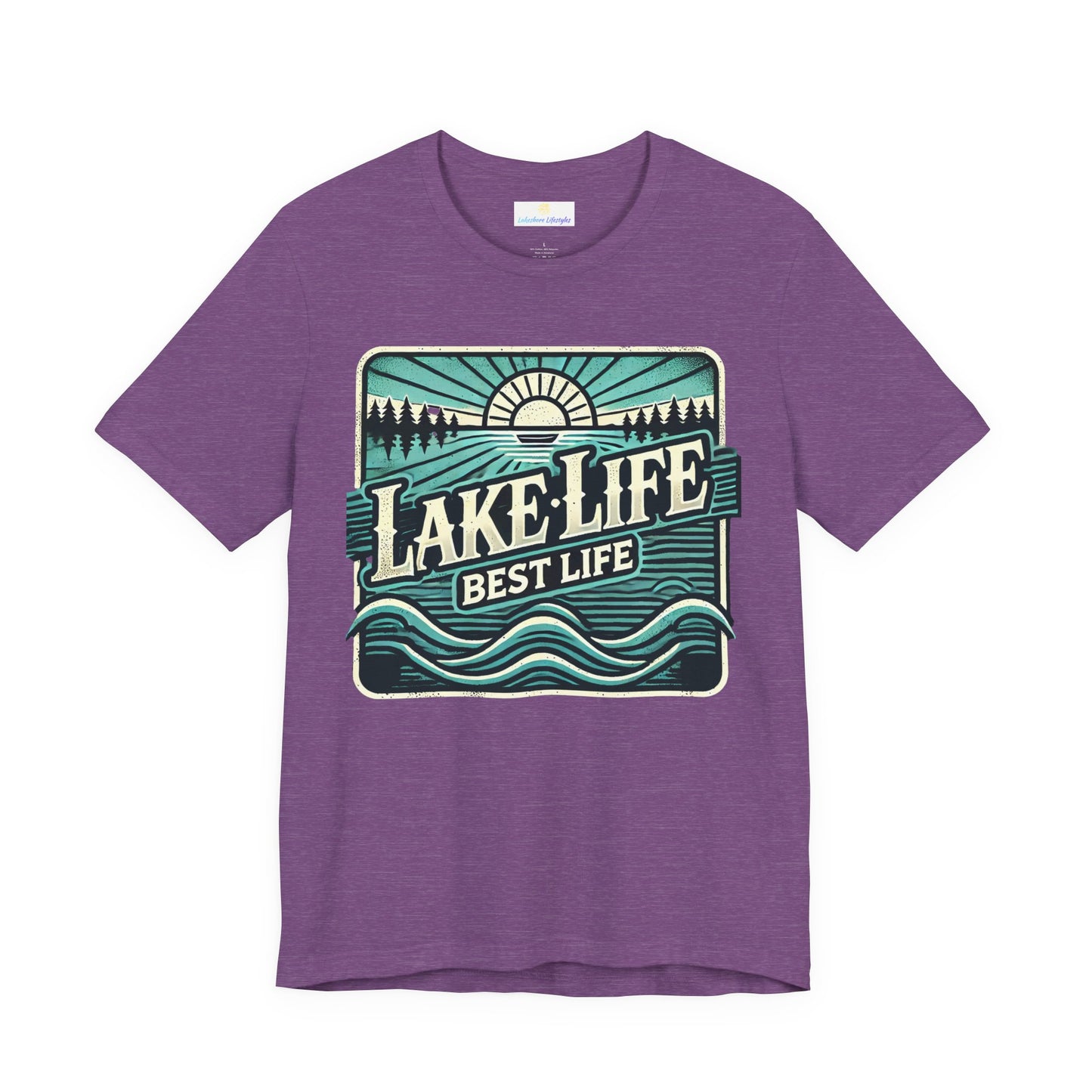 Lake Life Best Life Jersey Short Sleeve Tee
