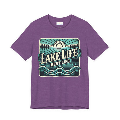 Lake Life Best Life Jersey Short Sleeve Tee