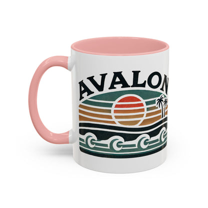 Retro Avalon Accent Coffee Mug