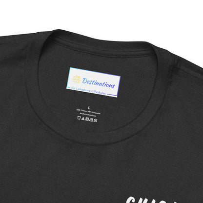 Latitudes Chicago Skyline Unisex Jersey Short Sleeve Tee