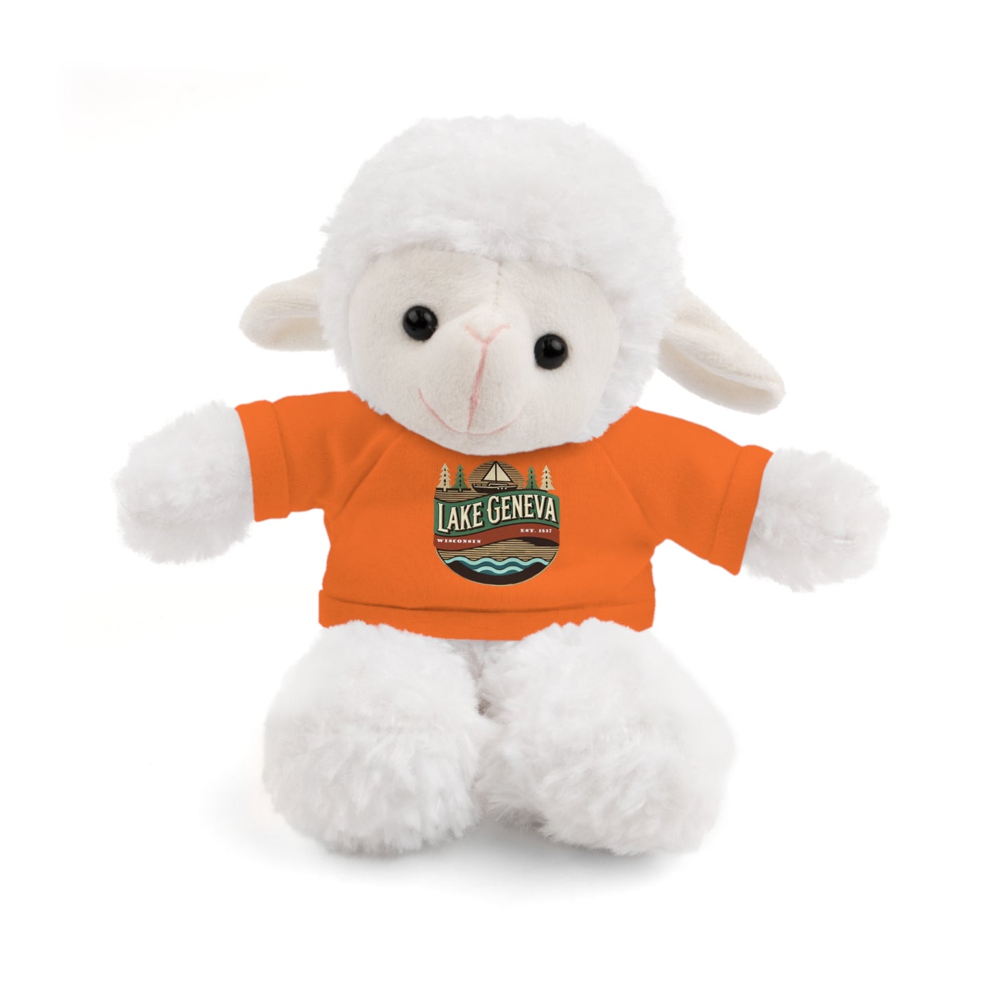 Retro Lake Geneva Stuffed Animals with Tee