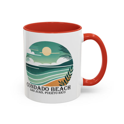 Coastal Vibes Condado Beach Accent Coffee Mug