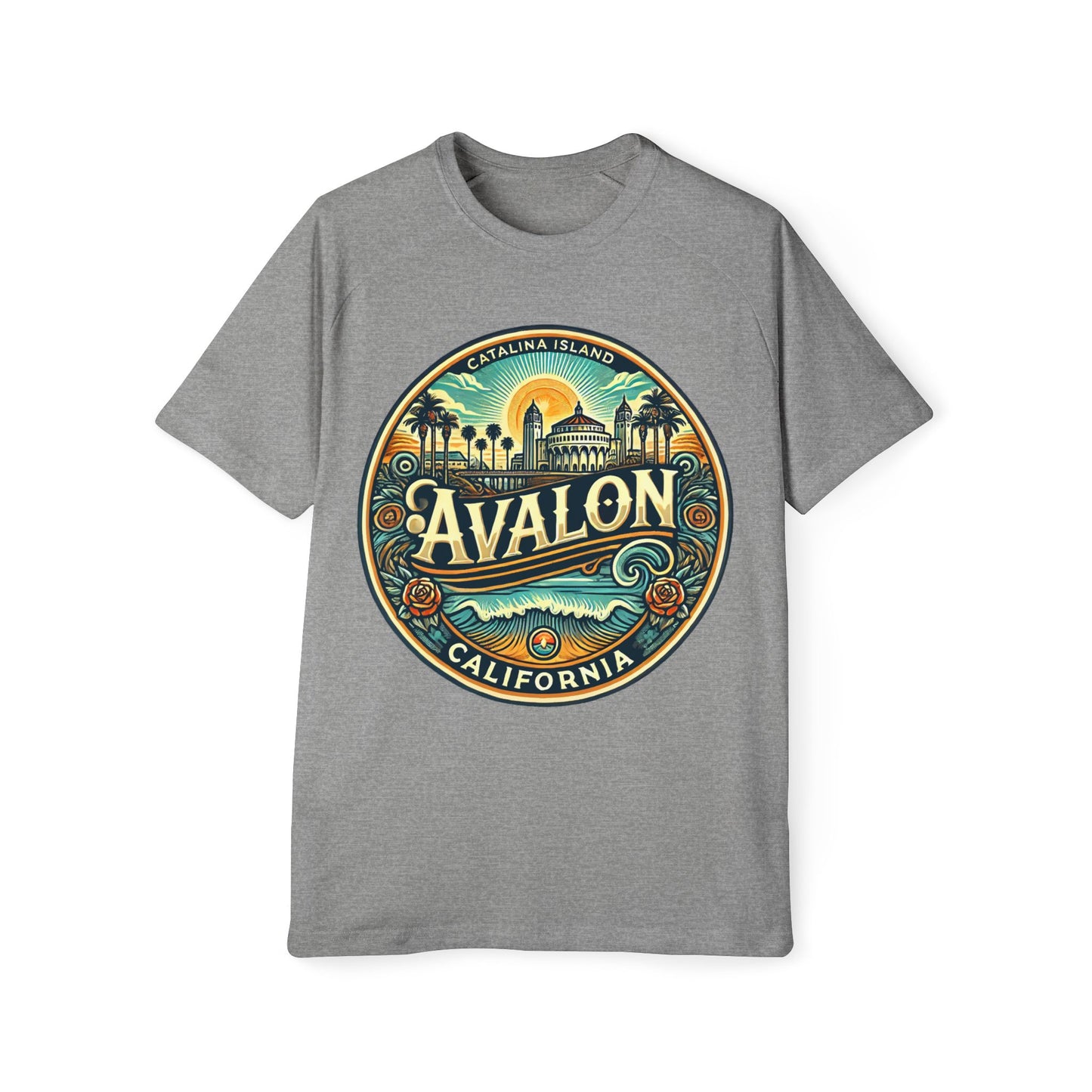 Elegant Avalon Men's Raglan T-Shirt