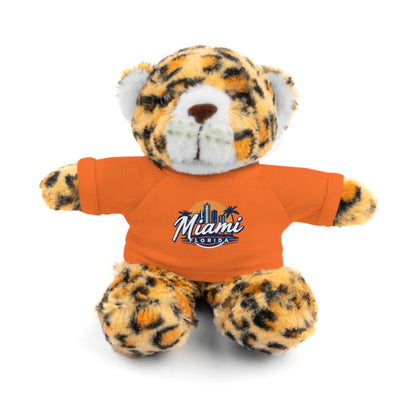 Retro Miami Stuffed Animals with Tee