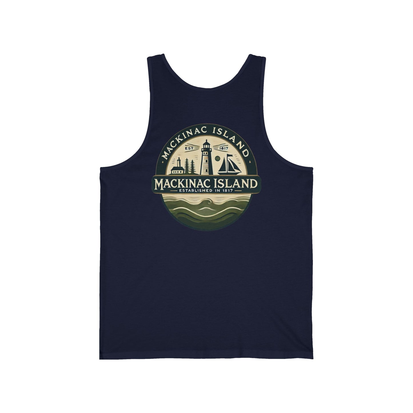 Vintage Mackinac Island Unisex Jersey Tank
