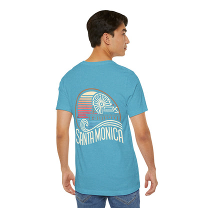 Vibrant Santa Monica Unisex Jersey Short Sleeve Tee