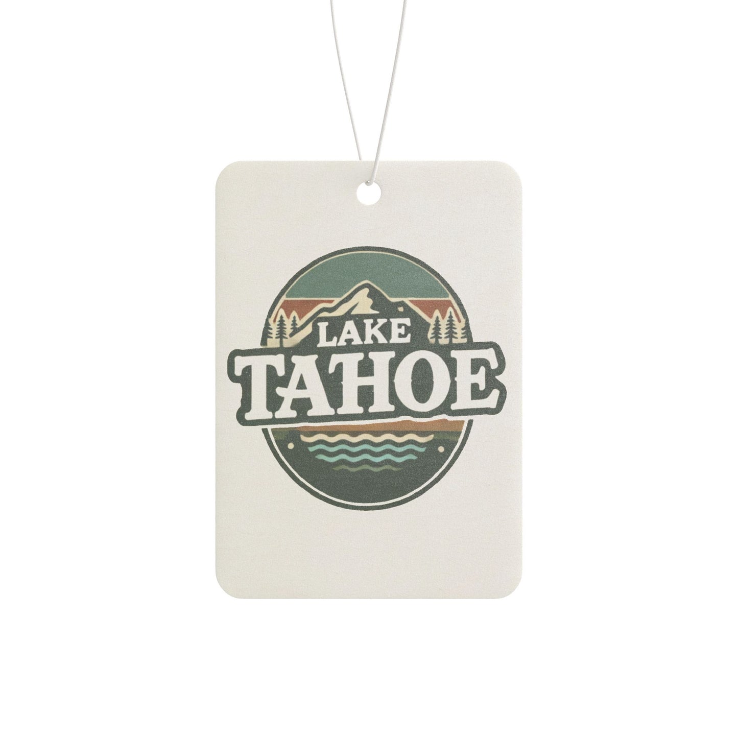 Vintage Lake Tahoe Car Air Freshener