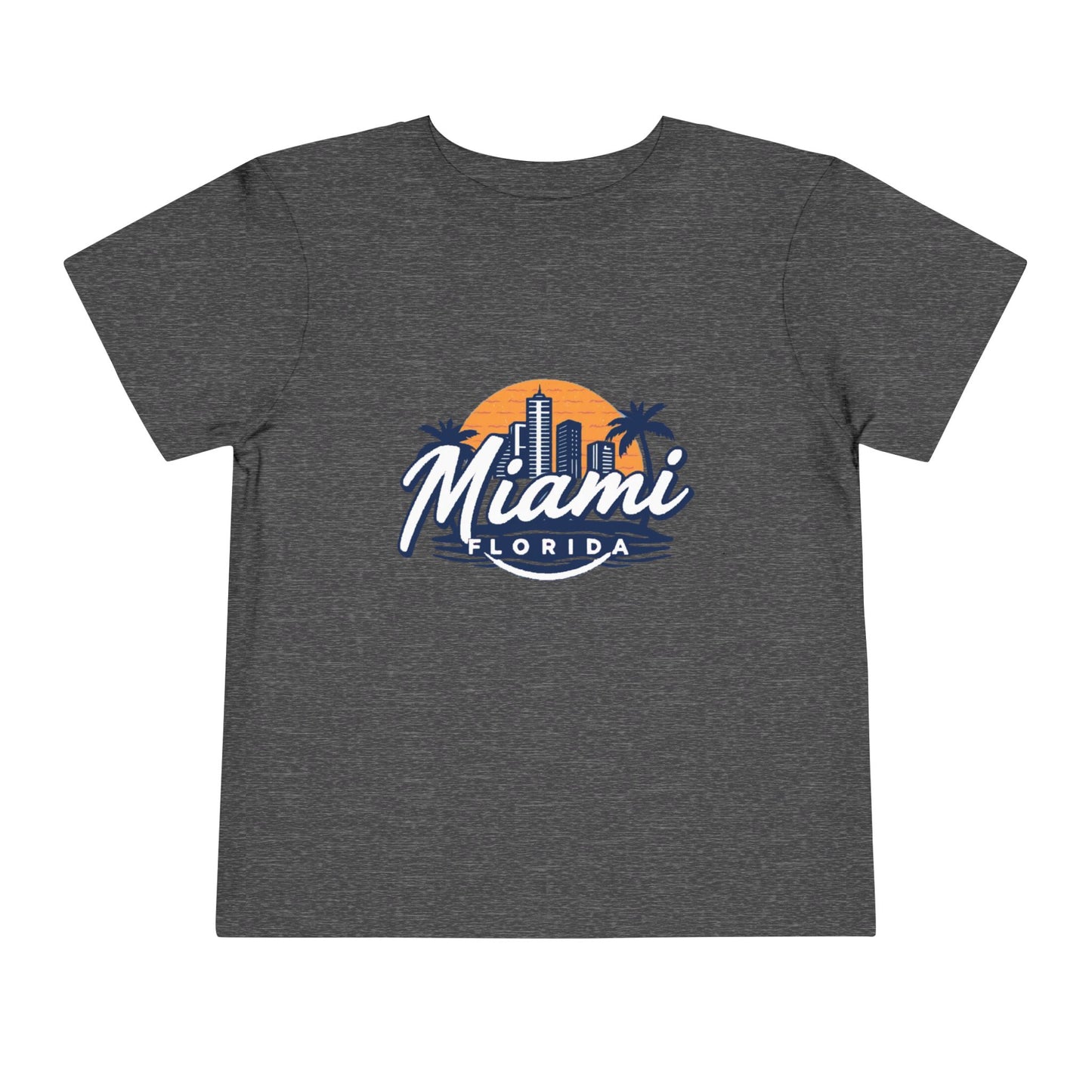 Retro Miami Unisex Toddler Short Sleeve Tee