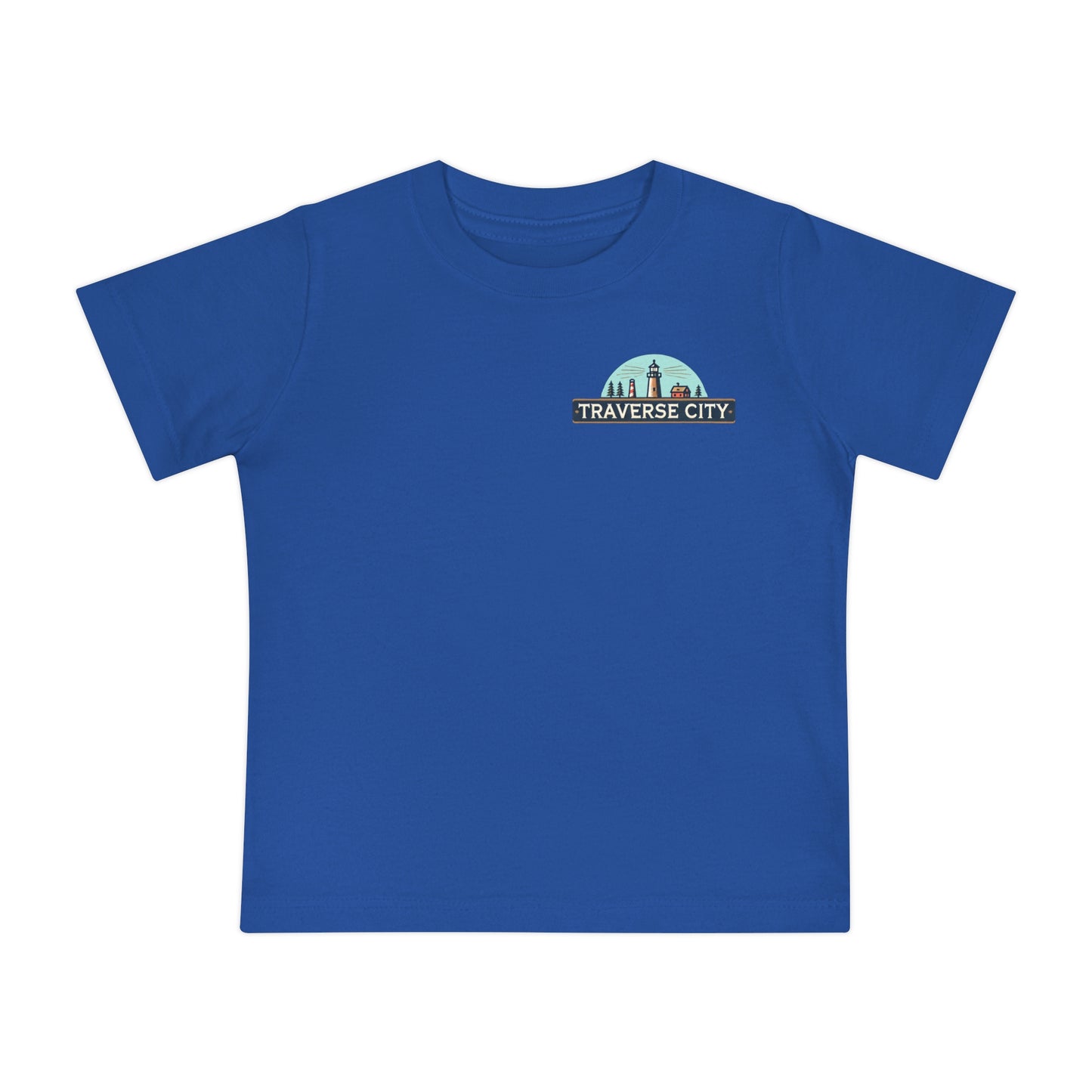 Vintage Traverse City Unisex Baby Short Sleeve T-Shirt