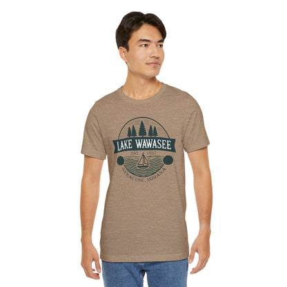 Vintage Lake Wawasee Unisex Jersey Short Sleeve Tee