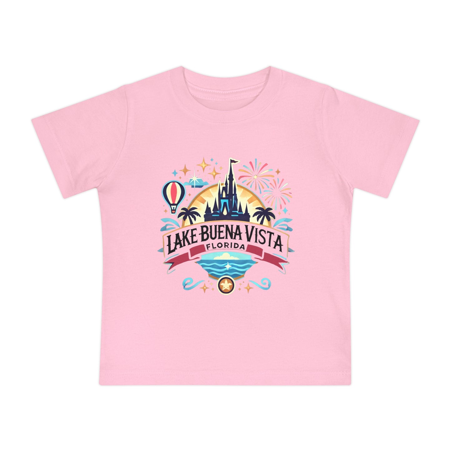 Adventurous Lake Buena Vista Unisex Baby Short Sleeve T-Shirt