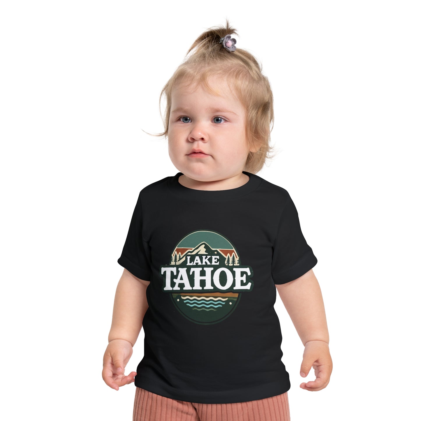 Vintage Lake Tahoe Unisex Baby Short Sleeve T-Shirt