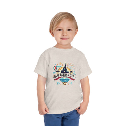 Adventurous Lake Buena Vista Unisex Toddler Short Sleeve Tee