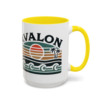 Retro Avalon Accent Coffee Mug