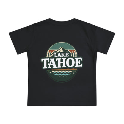 Vintage Lake Tahoe Unisex Baby Short Sleeve T-Shirt