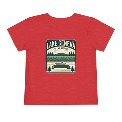 Vintage Lake Geneva Unisex Toddler Short Sleeve Tee