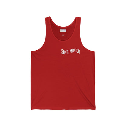 Vibrant Santa Monica Unisex Jersey Tank