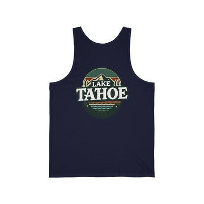 Vintage Lake Tahoe Unisex Jersey Tank