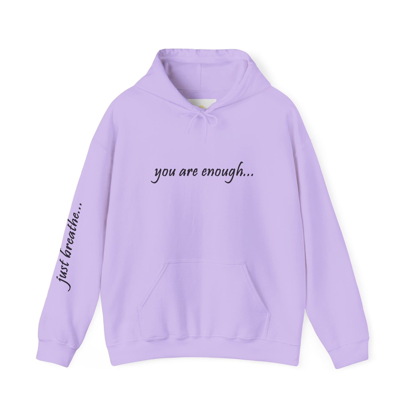 You Are Enough - Mental Health Awareness Cotton Hoodie