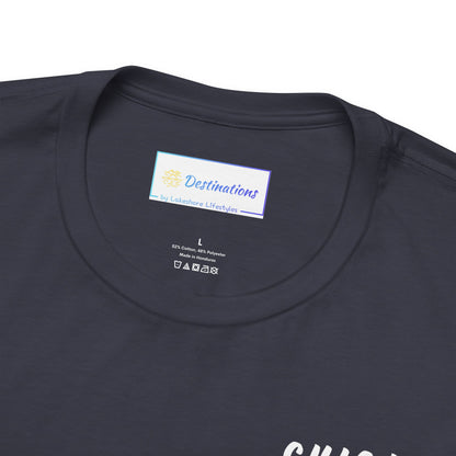 Latitudes Chicago Skyline Unisex Jersey Short Sleeve Tee