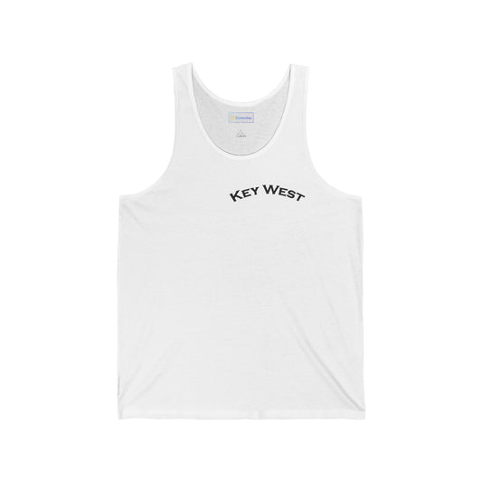 Vibrant Key West Unisex Jersey Tank