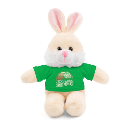 Vibrant Santa Monica Stuffed Animals with Tee
