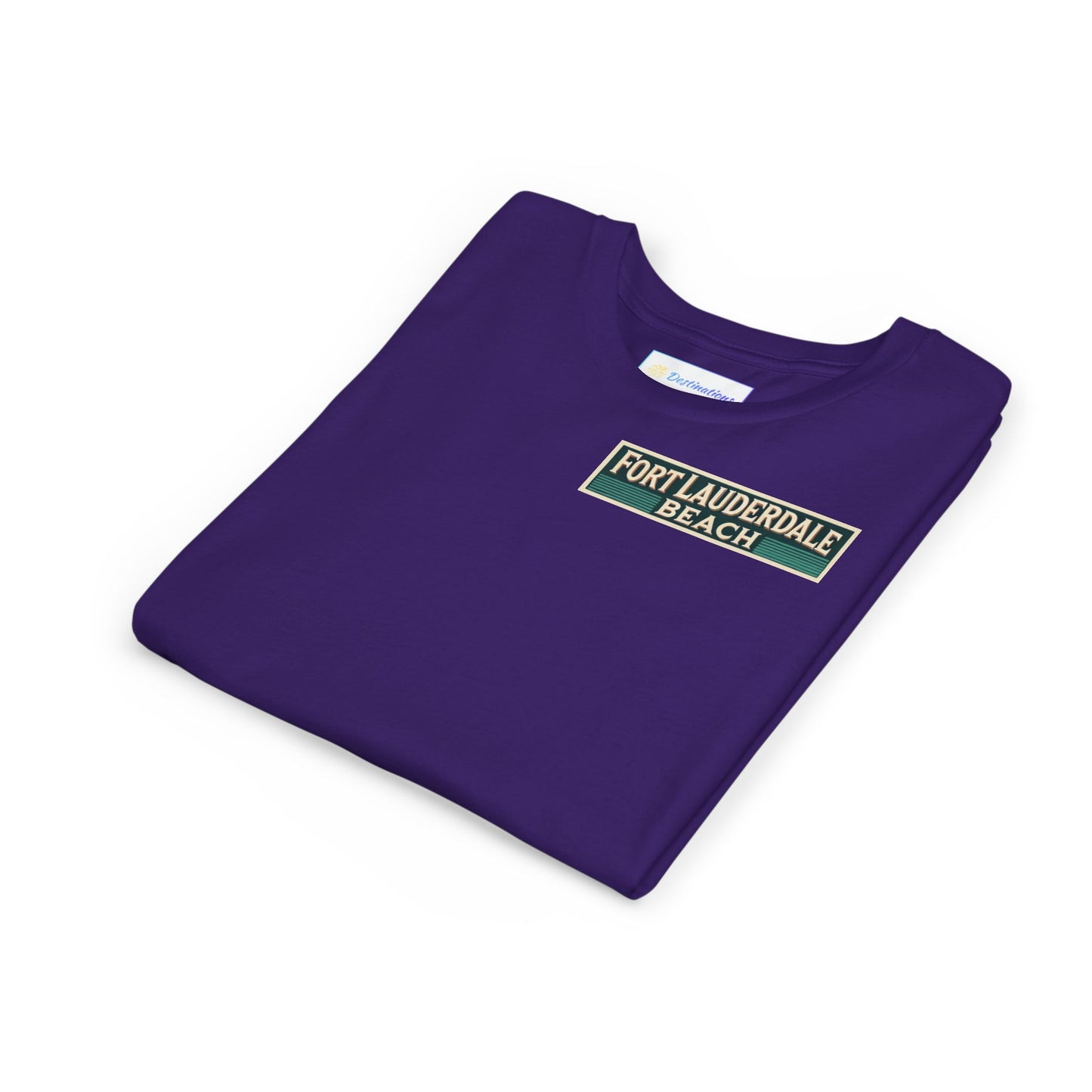 Vintage Fort Lauderdale Unisex Youth Short Sleeve Tee