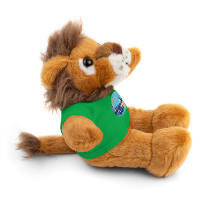 Retro Chicago Sunset Stuffed Animals with Tee