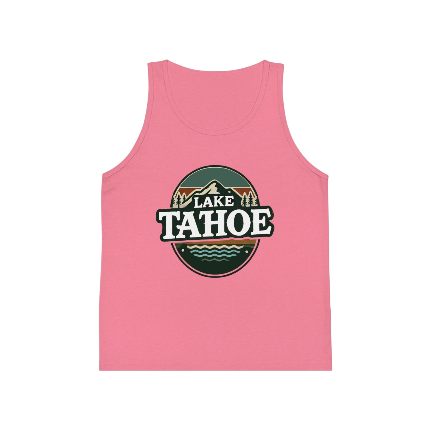 Vintage Lake Tahoe Unisex Kids Jersey Tank Top