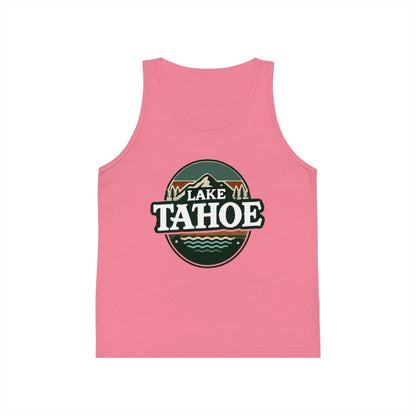 Vintage Lake Tahoe Unisex Kids Jersey Tank Top