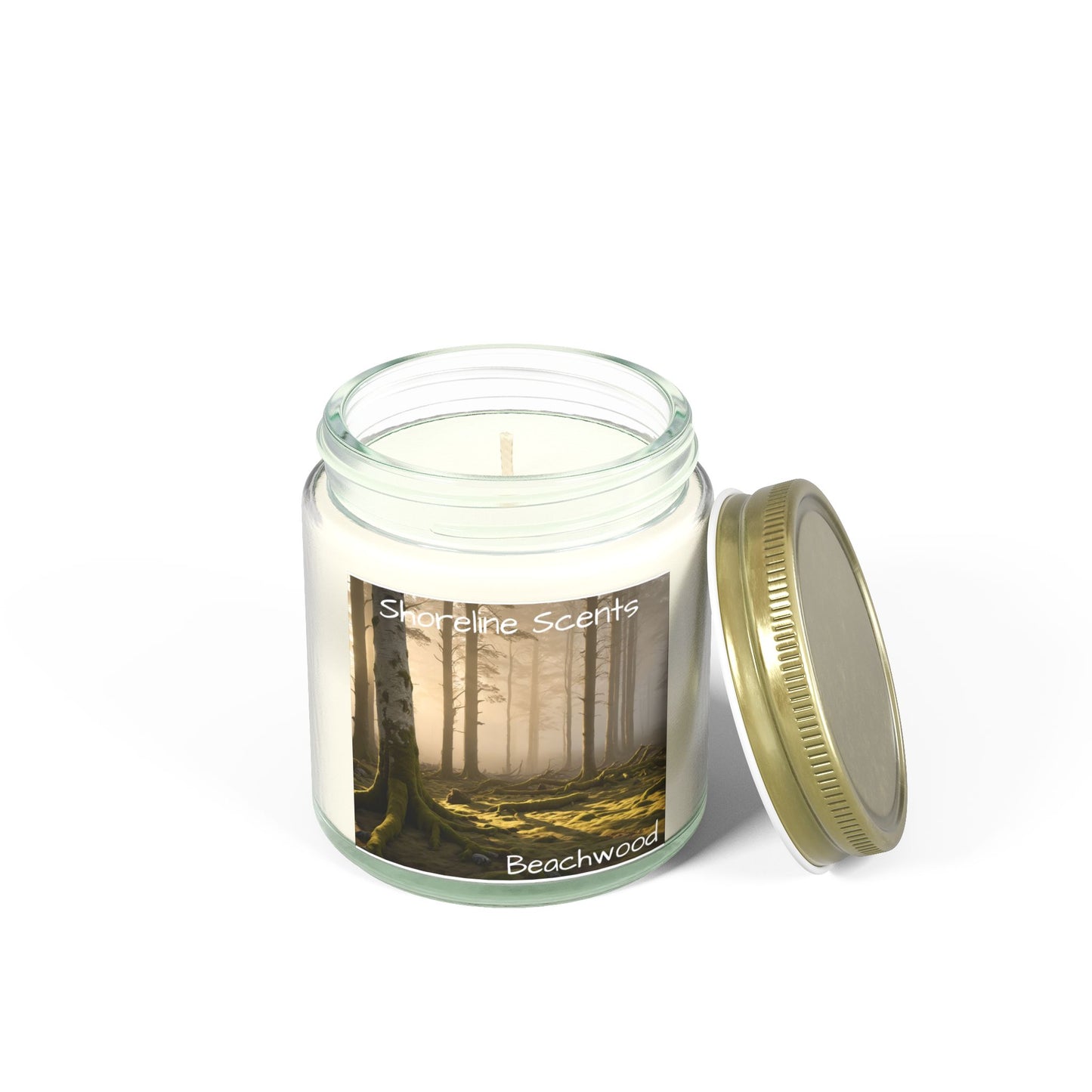 Beachwood Scented Candle (Apricot Wax)