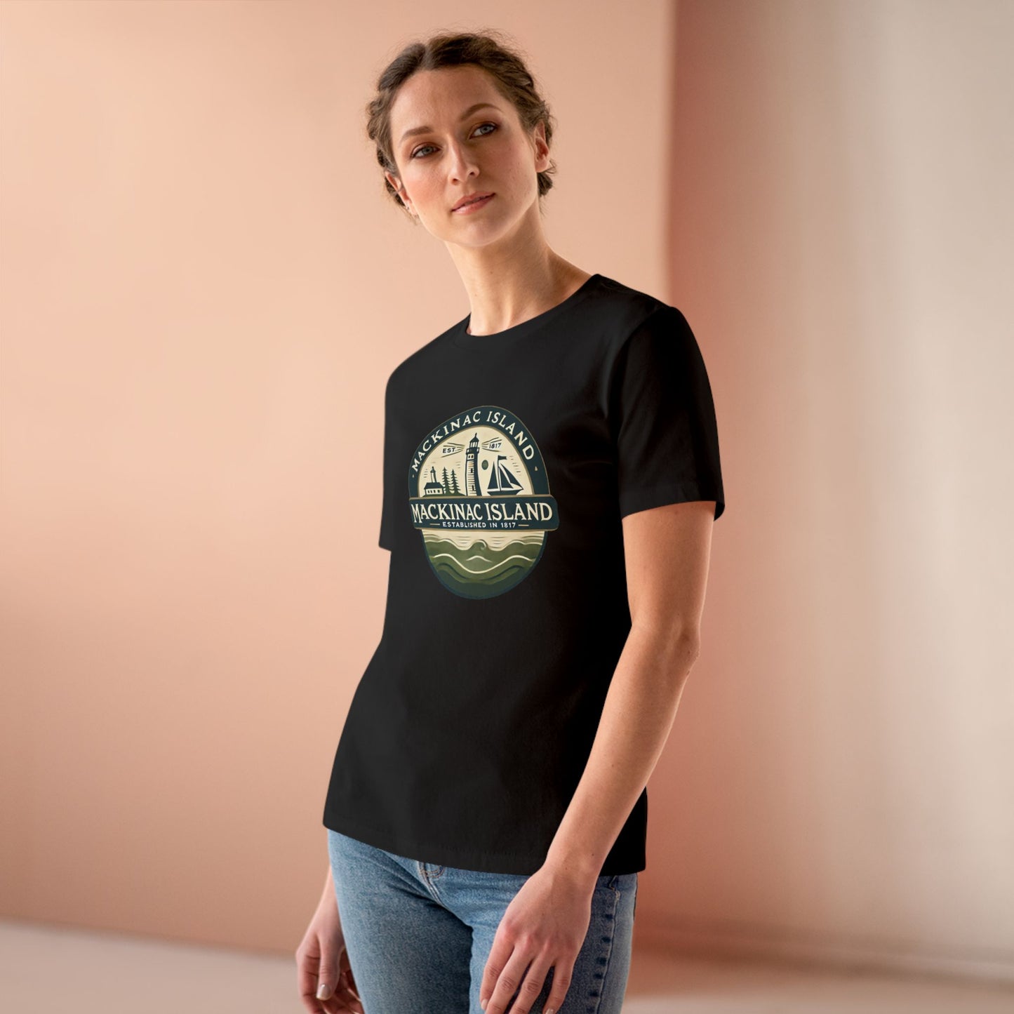 Vintage Mackinac Island Women's Cotton Tee