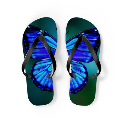 Mystical Butterfly #2 Flip Flops