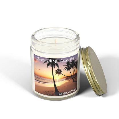 Unscented Candle (Apricot Wax)