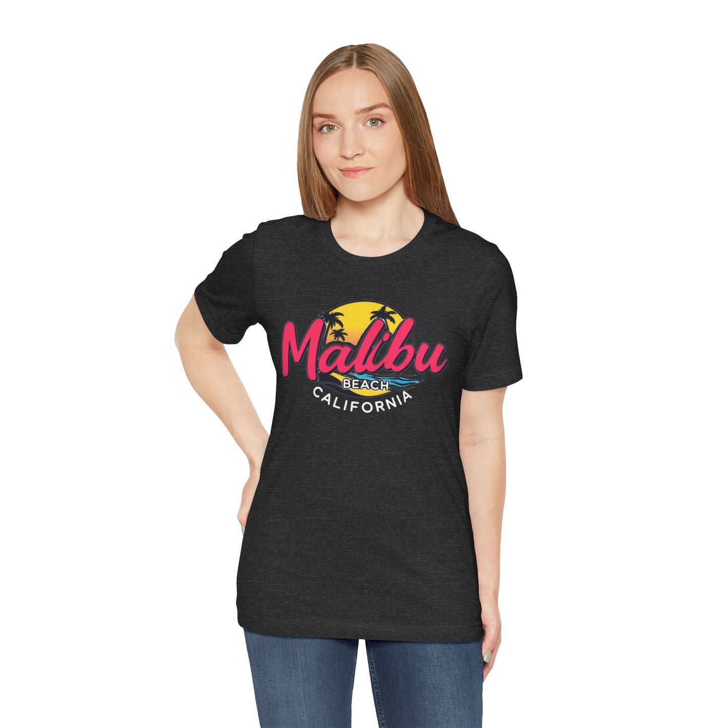 Retro Malibu Unisex Jersey Short Sleeve Tee