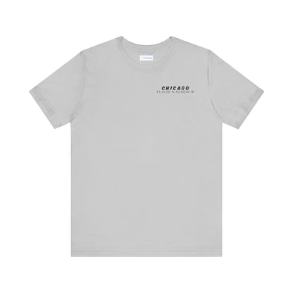 Latitudes Chicago Skyline Unisex Jersey Short Sleeve Tee
