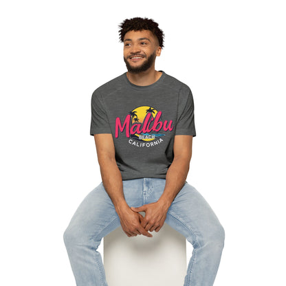 Retro Malibu Men's Raglan T-Shirt