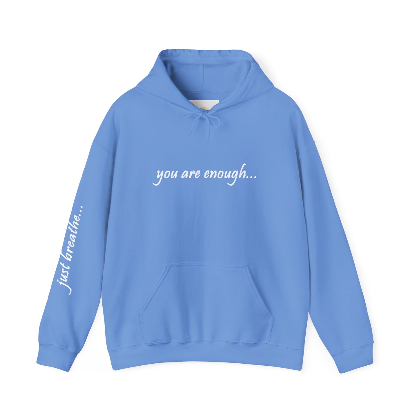 You Are Enough - Mental Health Awareness Cotton Hoodie