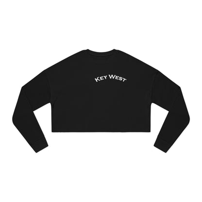 Vibrant Key West Women's Cropped Sweatshirt