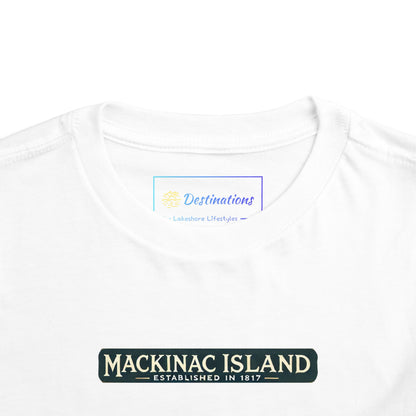 Vintage Mackinac Island Unisex Toddler Short Sleeve Tee