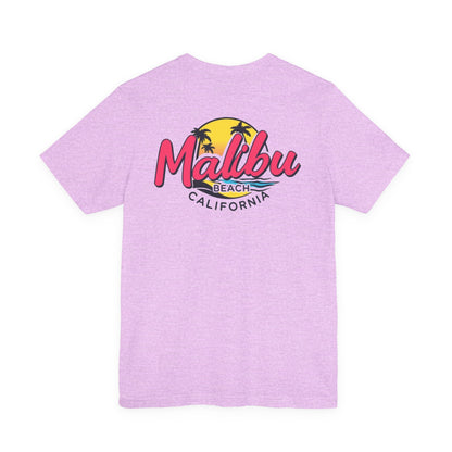 Retro Malibu Unisex Jersey Short Sleeve Tee