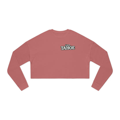 Vintage Lake Tahoe Women's Cropped Sweatshirt